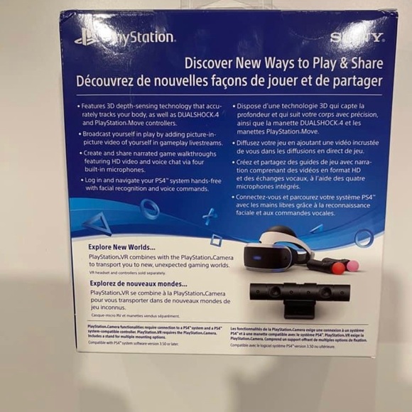 NIB PlayStation 4 Camera - Picture 2 of 5